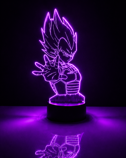 ZNeon 3D: Vegeta Aura