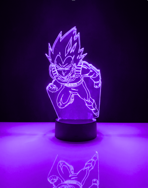 ZNeon 3D: Vegeta Aura 2